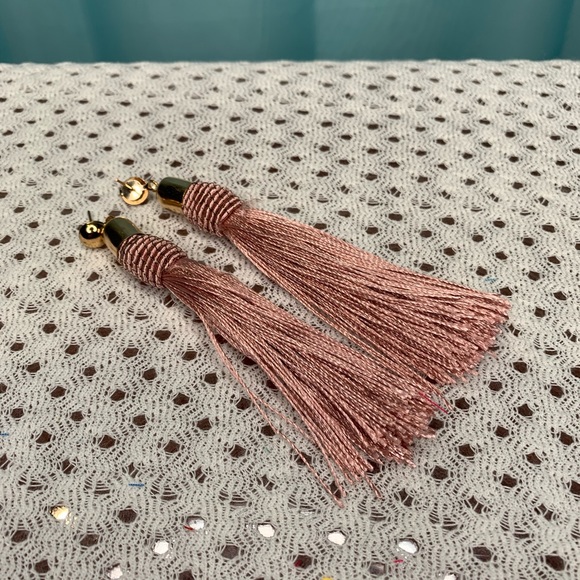 Jewelry - Rose Tassel Dangle Earrings